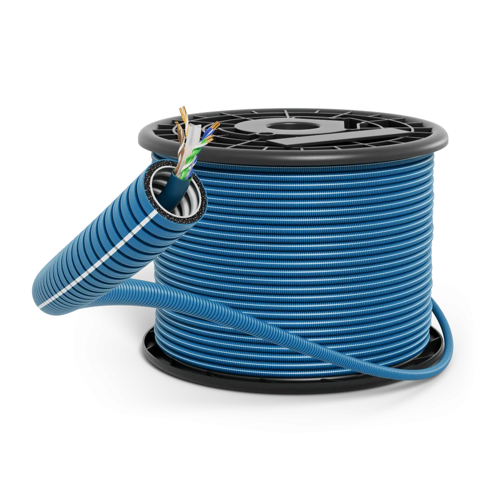Tubes flexibles vides 16/UTP6 iCable rPP B300