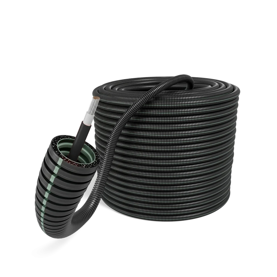 Tubes flexibles vides 16/H1Z2Z2-K 1x6 Noir UV iCable rPP R100